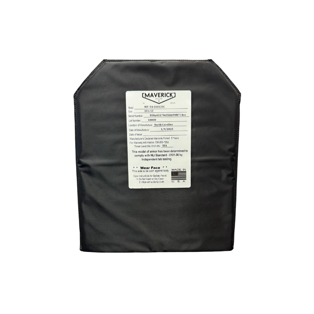 Level IIIA Shooter Cut Soft Plate