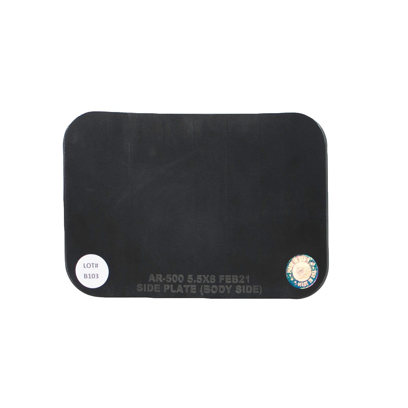 Maverick Tactical Steel Body Armor Side Plates
