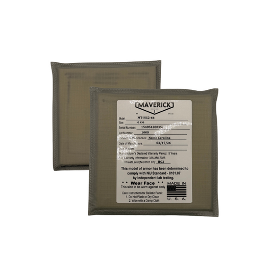Maverick HG2 Soft Armor for Agilite Flank™ – 2-Panel Set