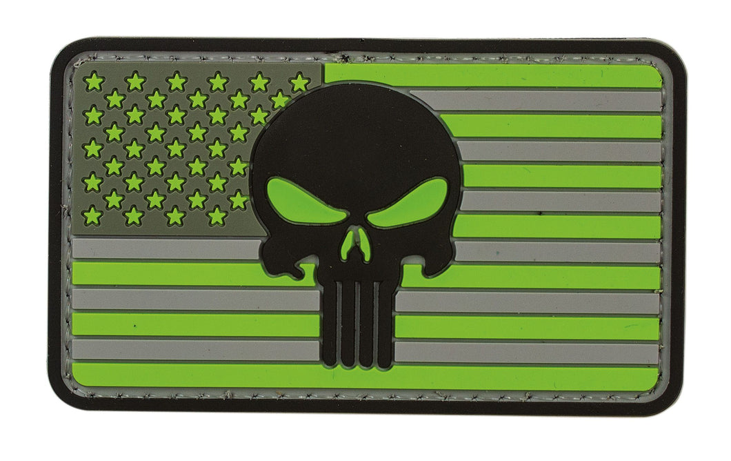 Punisher Flag Patch (Green)