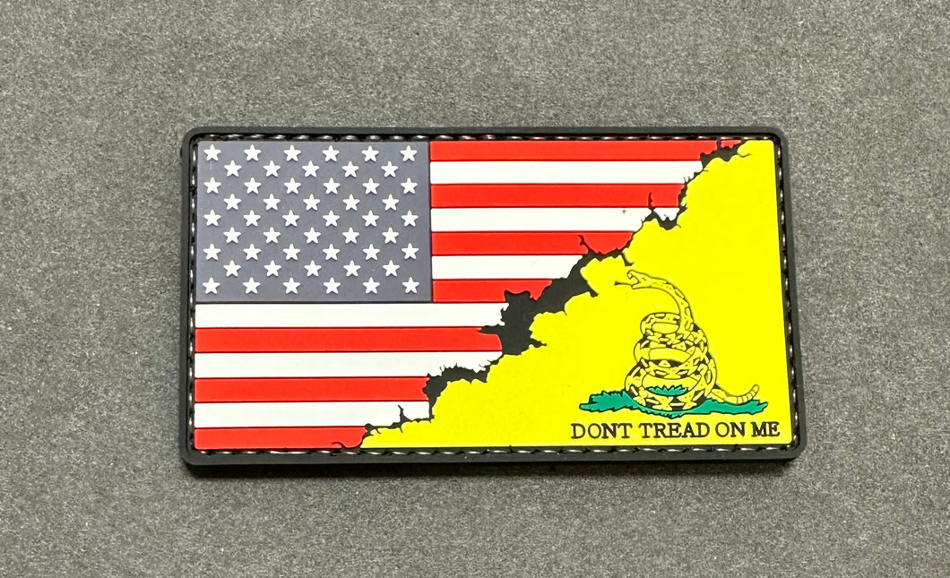 Patch, America don't tread flag