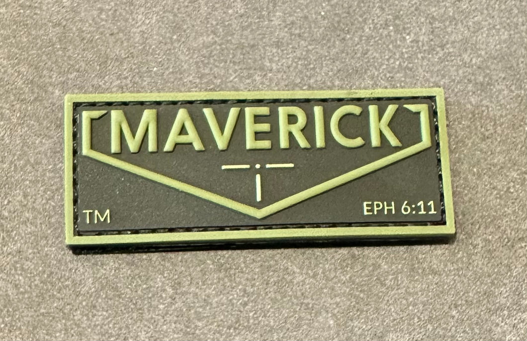 Maverick PVC Ranger Green Patch