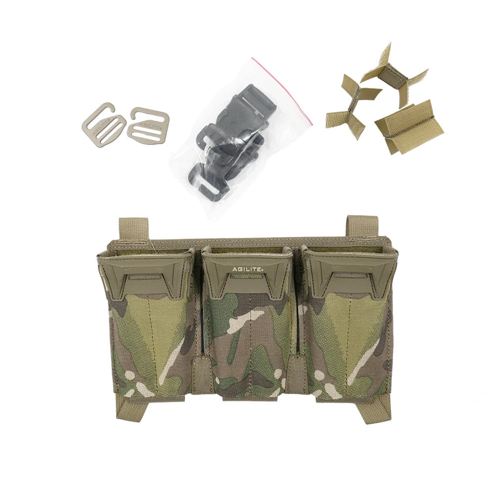 Multi Placard Agilite Pincer Placard Multi-Caliber Triple Mag Pouch – Maverick ...