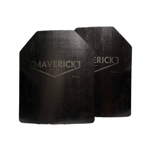 Maverick Tactical Steel Body Armor Plates
