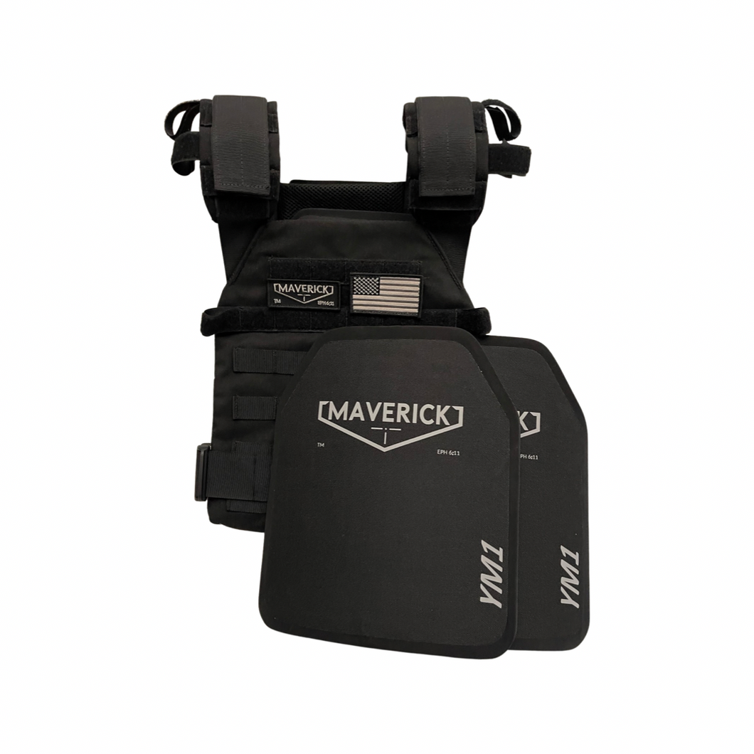 YM1 or YM2 Level III+ UHMWPE Body Armor Set with Condor Sentry Carrier