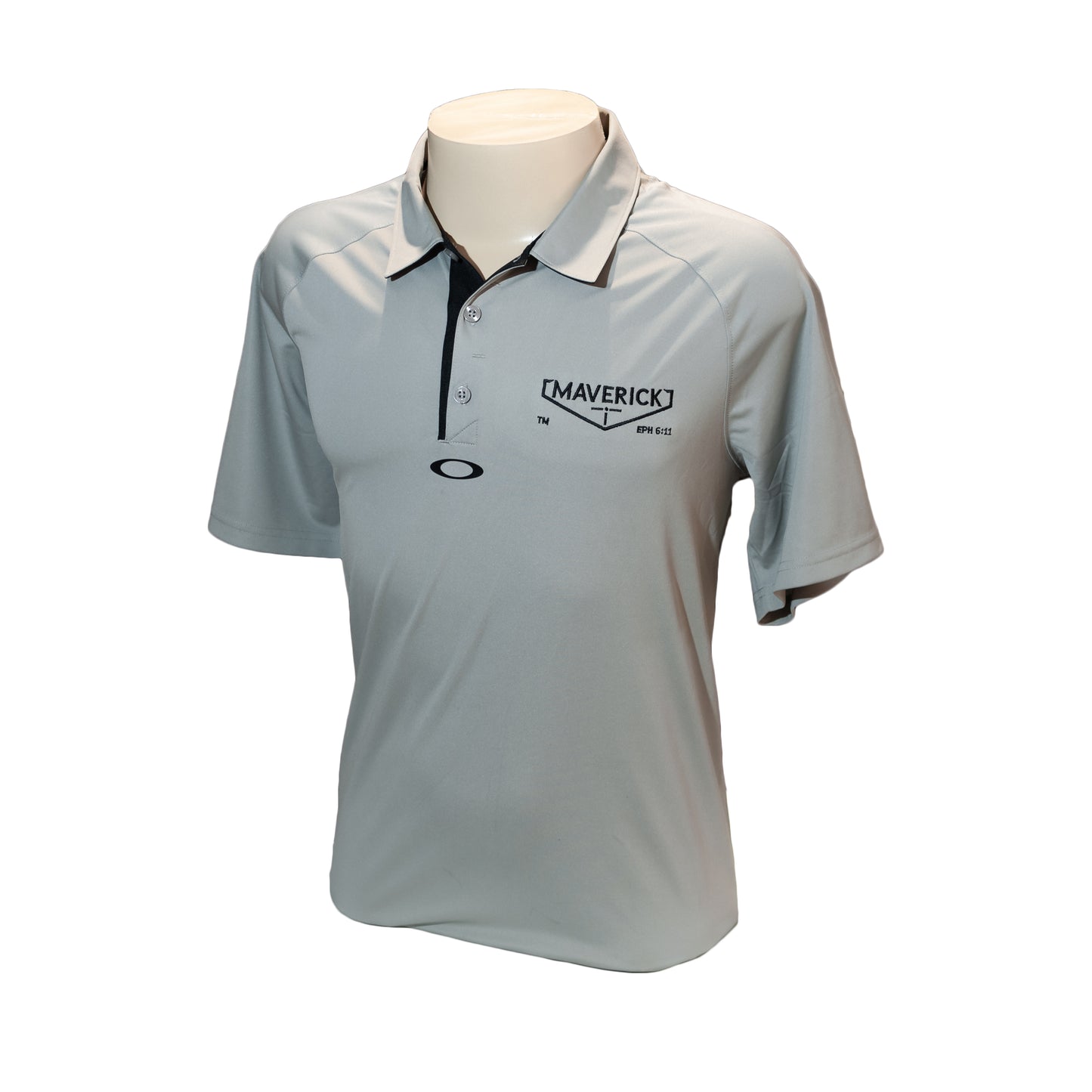 Short sleeve polo shirt - Oakley Gray